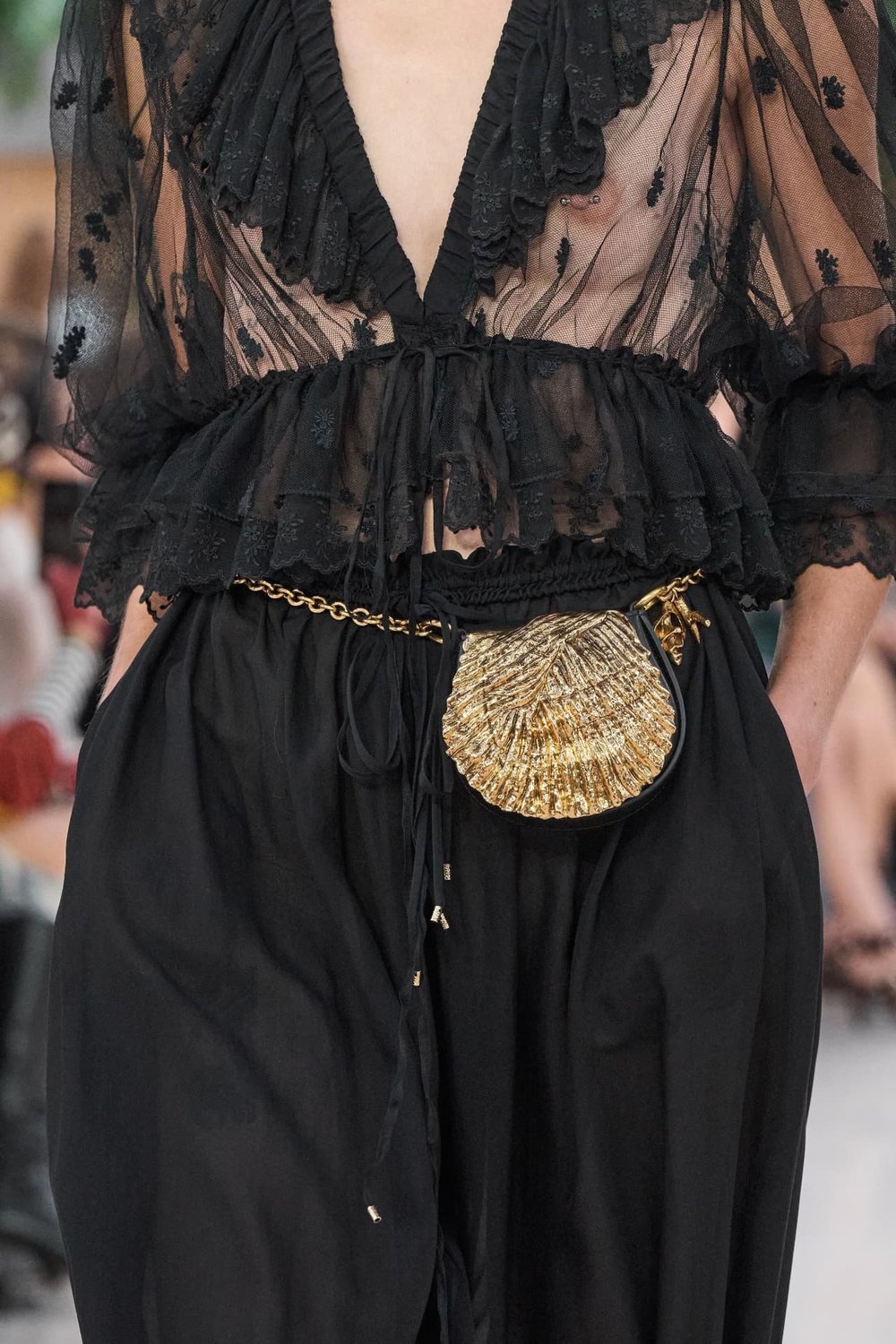Chloé accessory on the runway